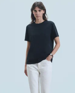 FROM FUTURE T-Shirt Scollo tondo Maniche corte Nero Online