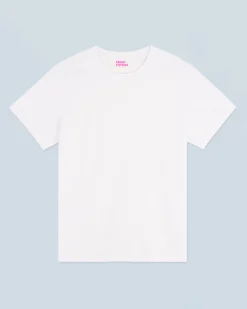 FROM FUTURE T-Shirt Scollo tondo Maniche corte Bianco Flash Sale