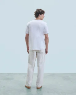 FROM FUTURE T-Shirt Scollo tondo Maniche corte Bianco Discount