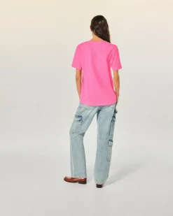 FROM FUTURE T-Shirt Scollo tondo Maniche corte TropicalPink Online