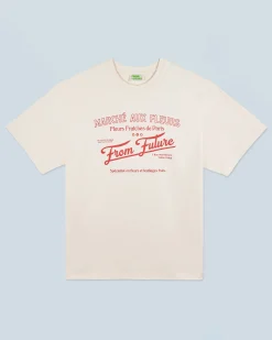FROM FUTURE T-Shirt Scollo tondo Mercato dei fiori Sabbiadeldeserto Shop