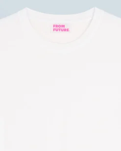 FROM FUTURE T-Shirt Scollo tondo Supima Bianco Best