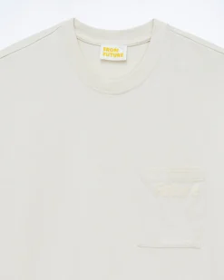 FROM FUTURE T-shirt Scollo tondo Tasca Sabbiadeldeserto Best