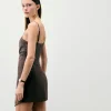 FROM FUTURE Vestito Corto con Spallina Rivka Cioccolato Store