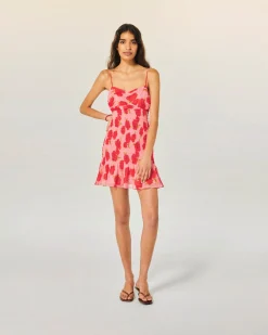 FROM FUTURE Vestito Corto con Spallina Ellie HotRoses Best Sale