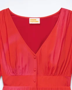 FROM FUTURE Vestito Corto Maniche corte Déborah UtopicPink Best Sale