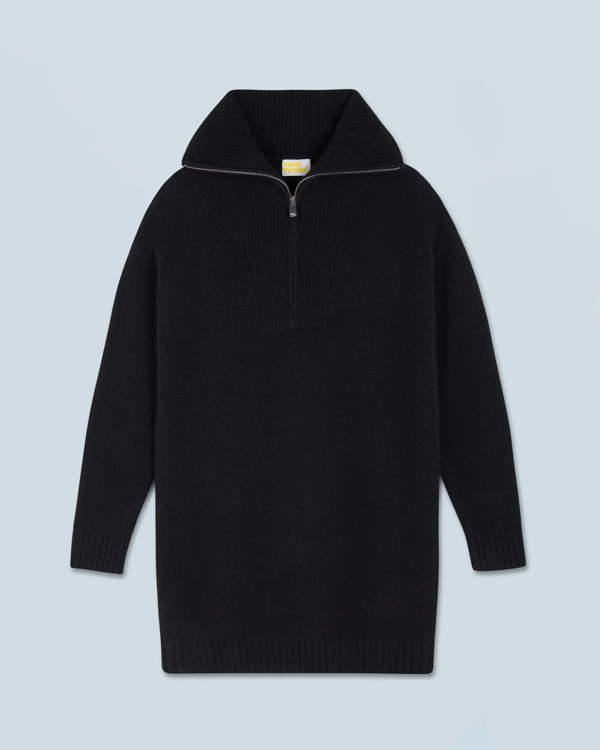 FROM FUTURE Vestito Corto Maniche lunghe Nero Clearance