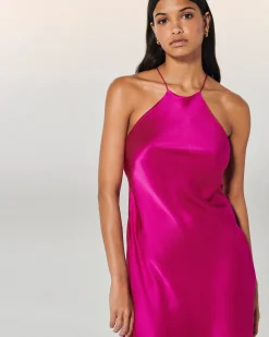 FROM FUTURE Vestito Corto Spallina Selena RaspberryPink Shop