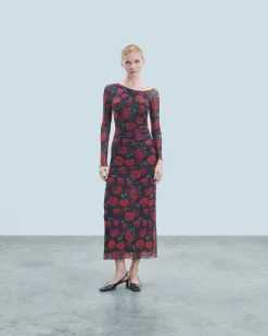 FROM FUTURE Vestito Lungo Asimmetrico PassionateRose Shop