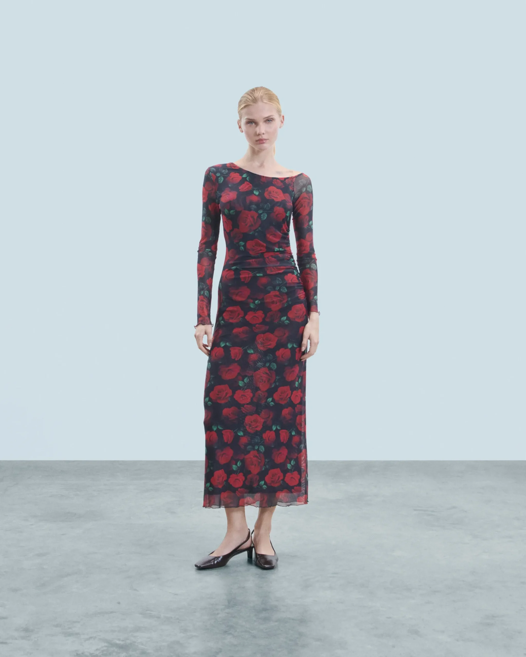 FROM FUTURE Vestito Lungo Asimmetrico PassionateRose Shop