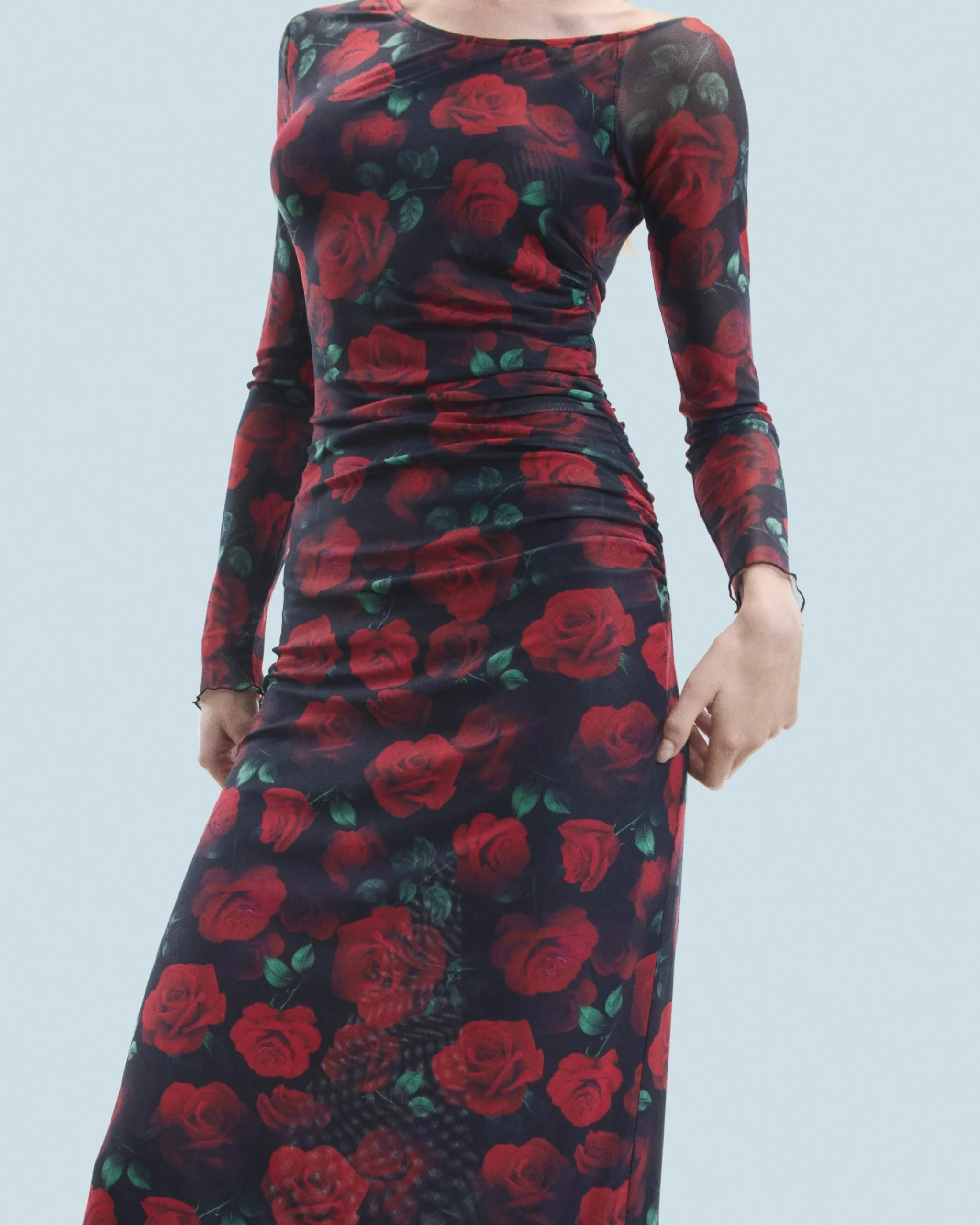 FROM FUTURE Vestito Lungo Asimmetrico PassionateRose Shop
