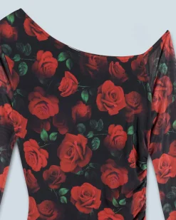 FROM FUTURE Vestito Lungo Asimmetrico PassionateRose Shop