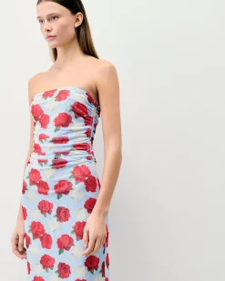 FROM FUTURE Vestito Lungo Bustier Molluschiecrostacei Fashion