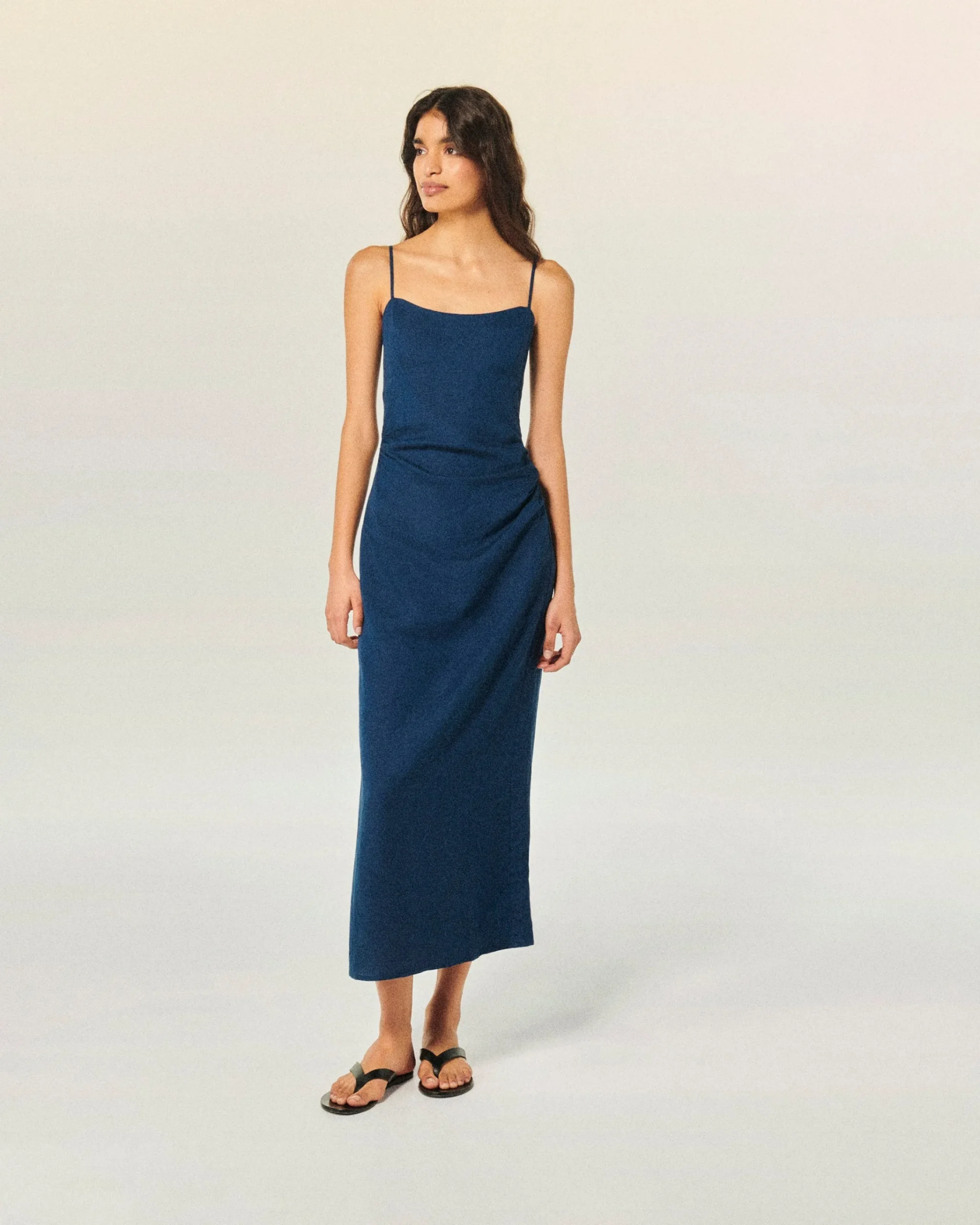 FROM FUTURE Vestito Lungo con Spallina MarinaMilitare Cheap
