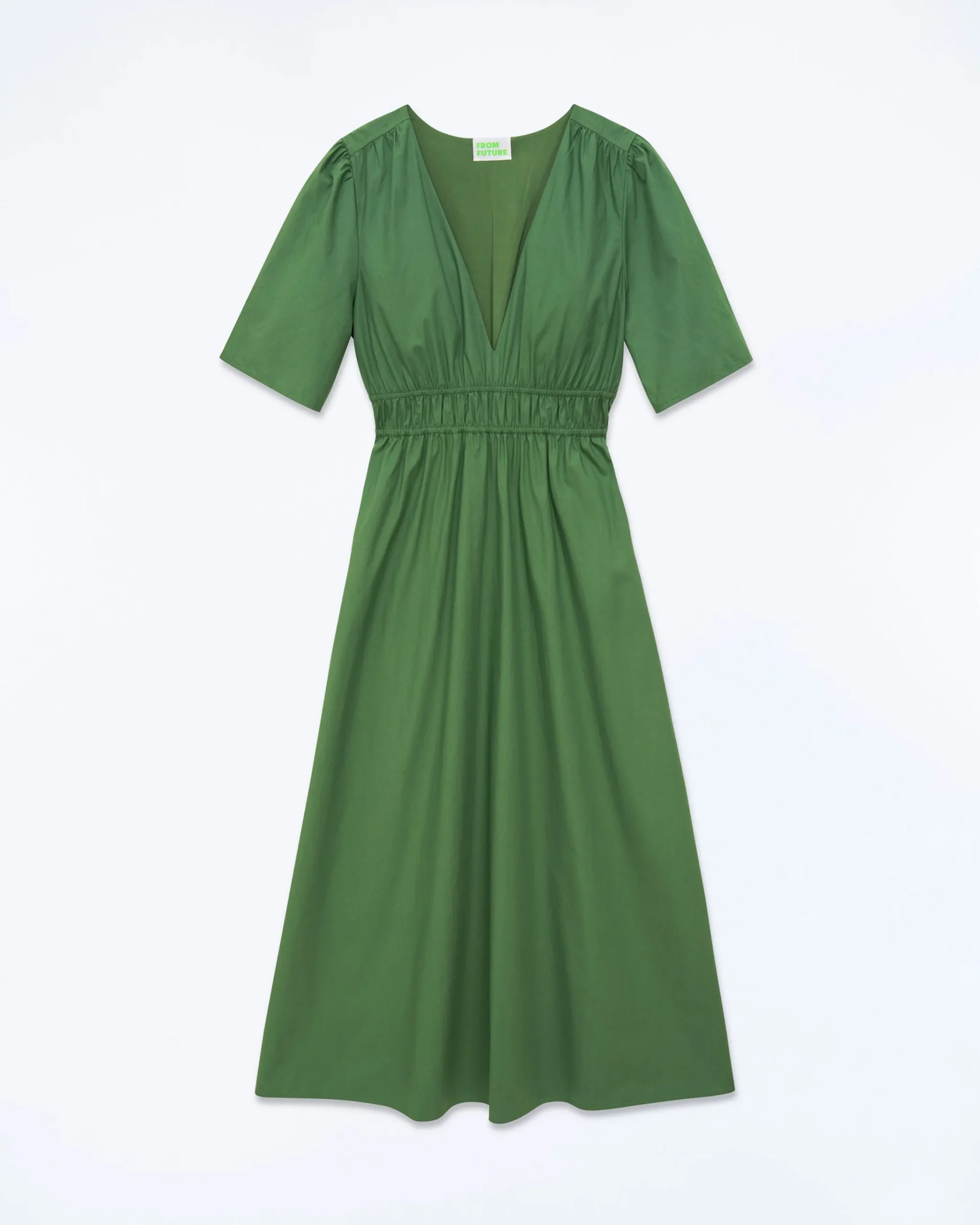 FROM FUTURE Vestito Lungo Maniche corte Gianna Cachi Clearance