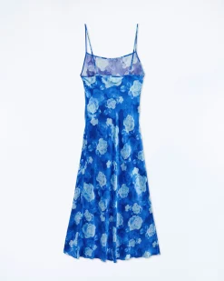 FROM FUTURE Vestito Lungo Spallina Gisele RomanticRoses Sale