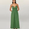 FROM FUTURE Vestito Lungo Spallina Liah Cachi Cheap