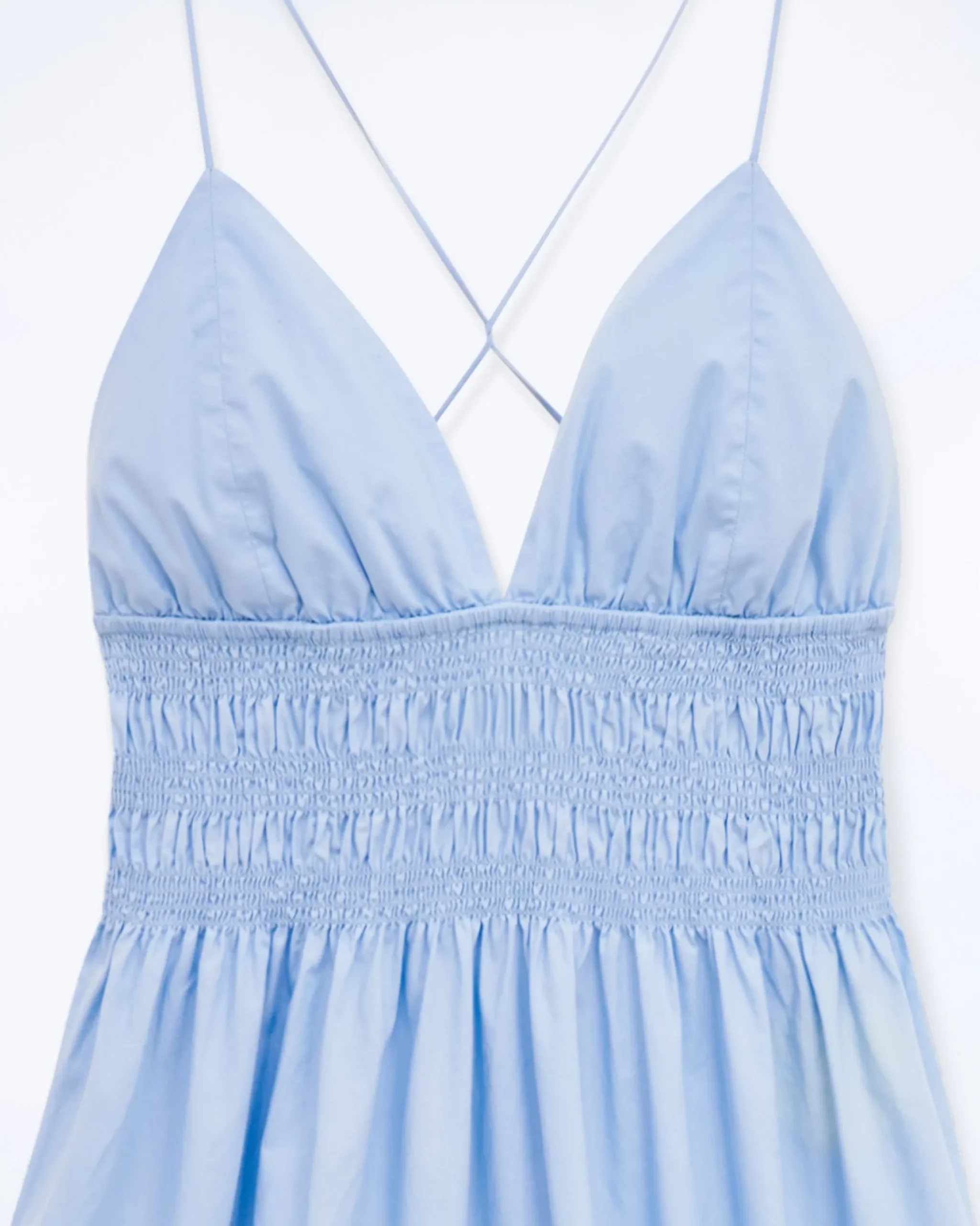 FROM FUTURE Vestito Lungo Spallina Liah BabyBlue Best