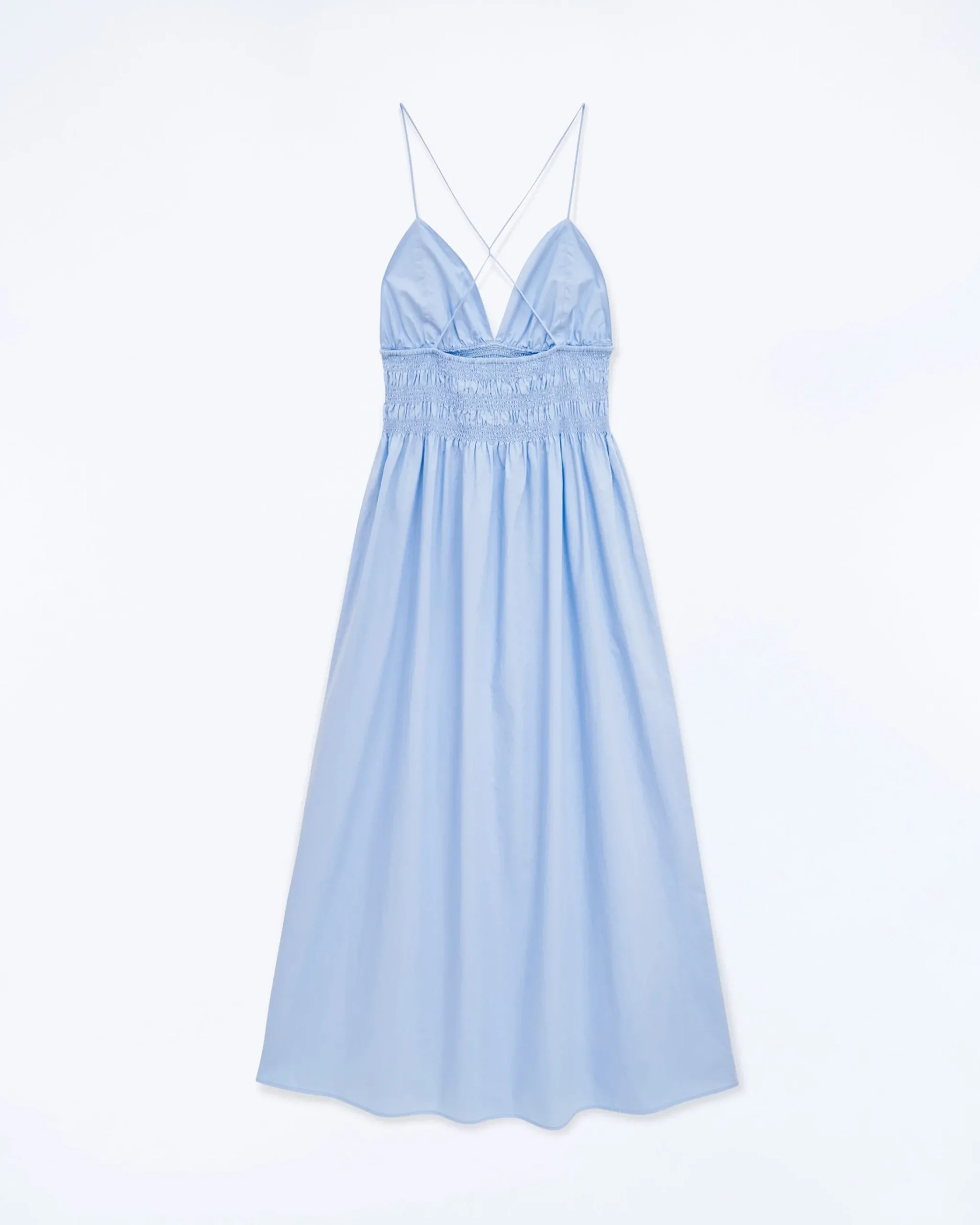FROM FUTURE Vestito Lungo Spallina Liah BabyBlue Best