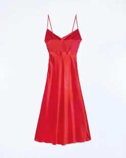 FROM FUTURE Vestito Lungo Spallina Salma UtopicPink Clearance